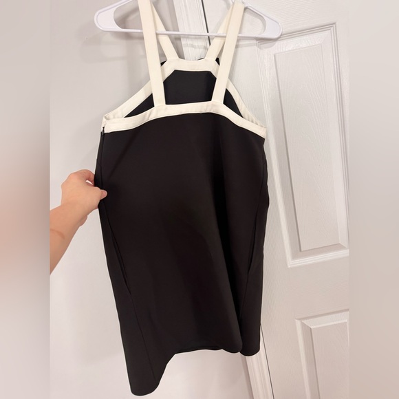 NWT Maje Black and White Halter Mini Dress - Picture 3 of 4